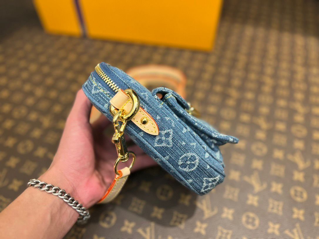 Fairfax Pochette Denim 18 cm – Bild 4