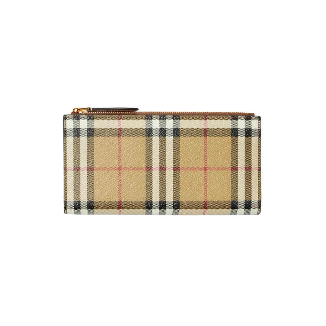 Große Check-Bifold Geldbörse 19cm – Bild 2