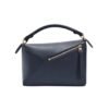 Kleine Puzzle-Tasche aus weichem, genarbtem Kalbsleder 16.5cm