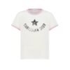 T-Shirt Weiß, zwart