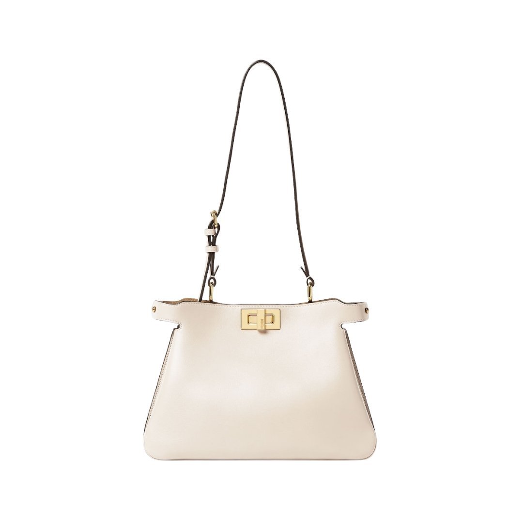Tasche aus Camélia-Leder 19cm