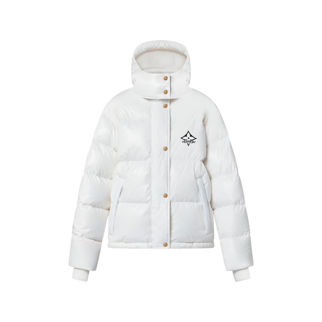 Daunenjacke Weiß
