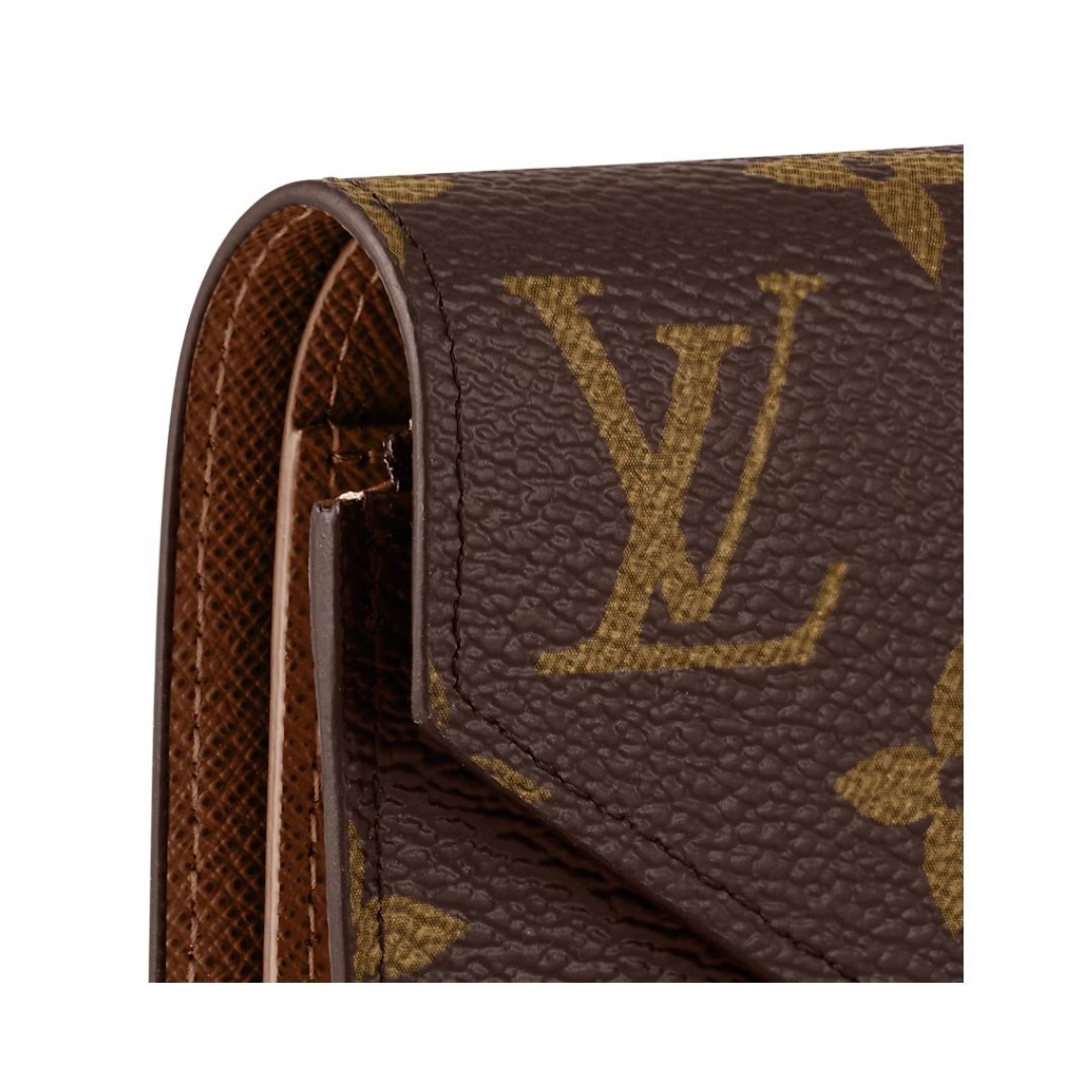 Victorine Geldbörse Monogramm 12cm – Bild 3