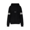 Hoodie Schwarz/Weiß