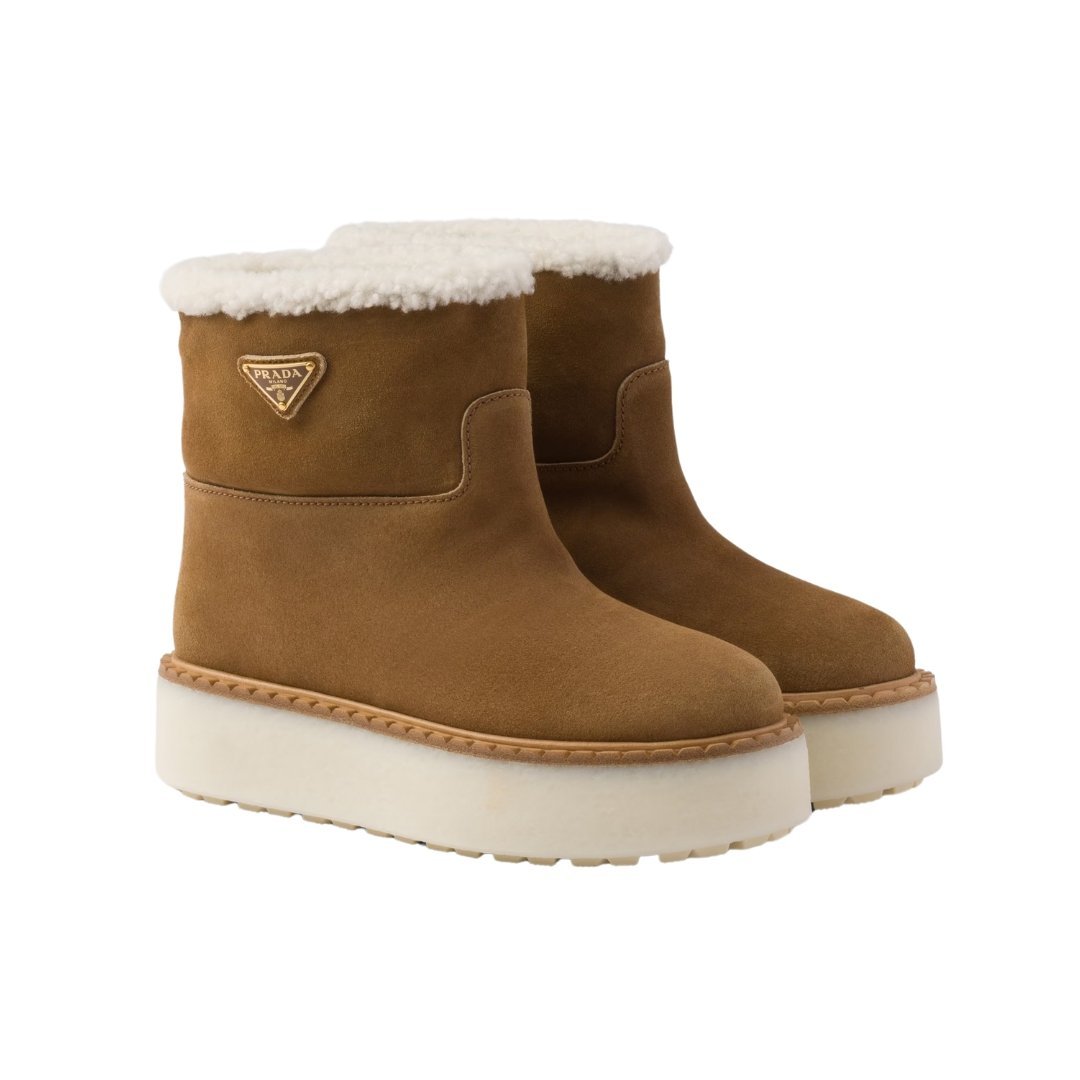 Wildleder-Stiefeletten