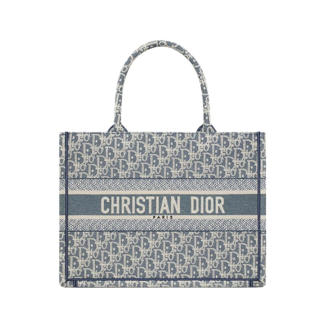 Book Tote BlauGrau 36 cm