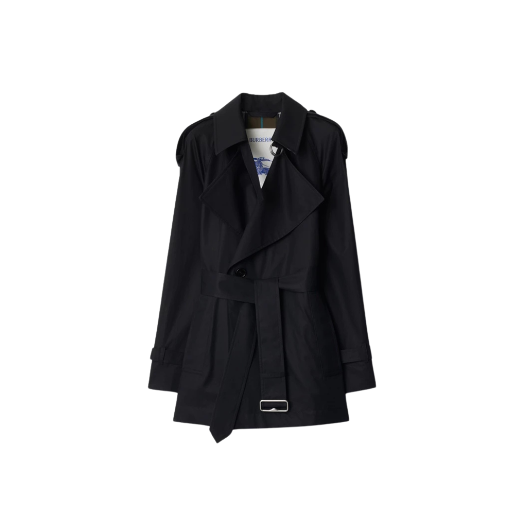 Trenchjacke Schwarz