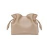 Clutch aus Nappa-Kalbsleder Sand 24.5cm