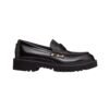 Kalbsleder Loafer Schwarz