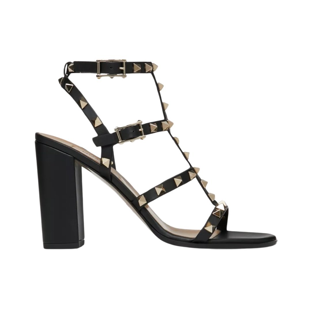 Rockstud Fesselriemen Schwarz 90cm