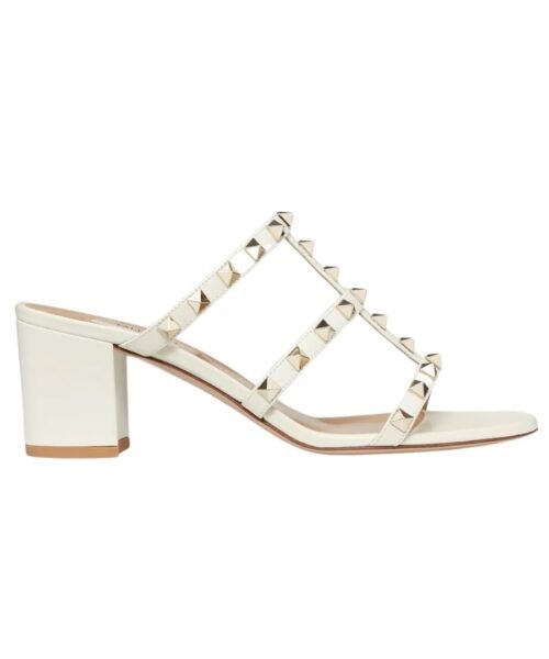 Rockstud Kalbsleder Hell-Elfenbein 60cm