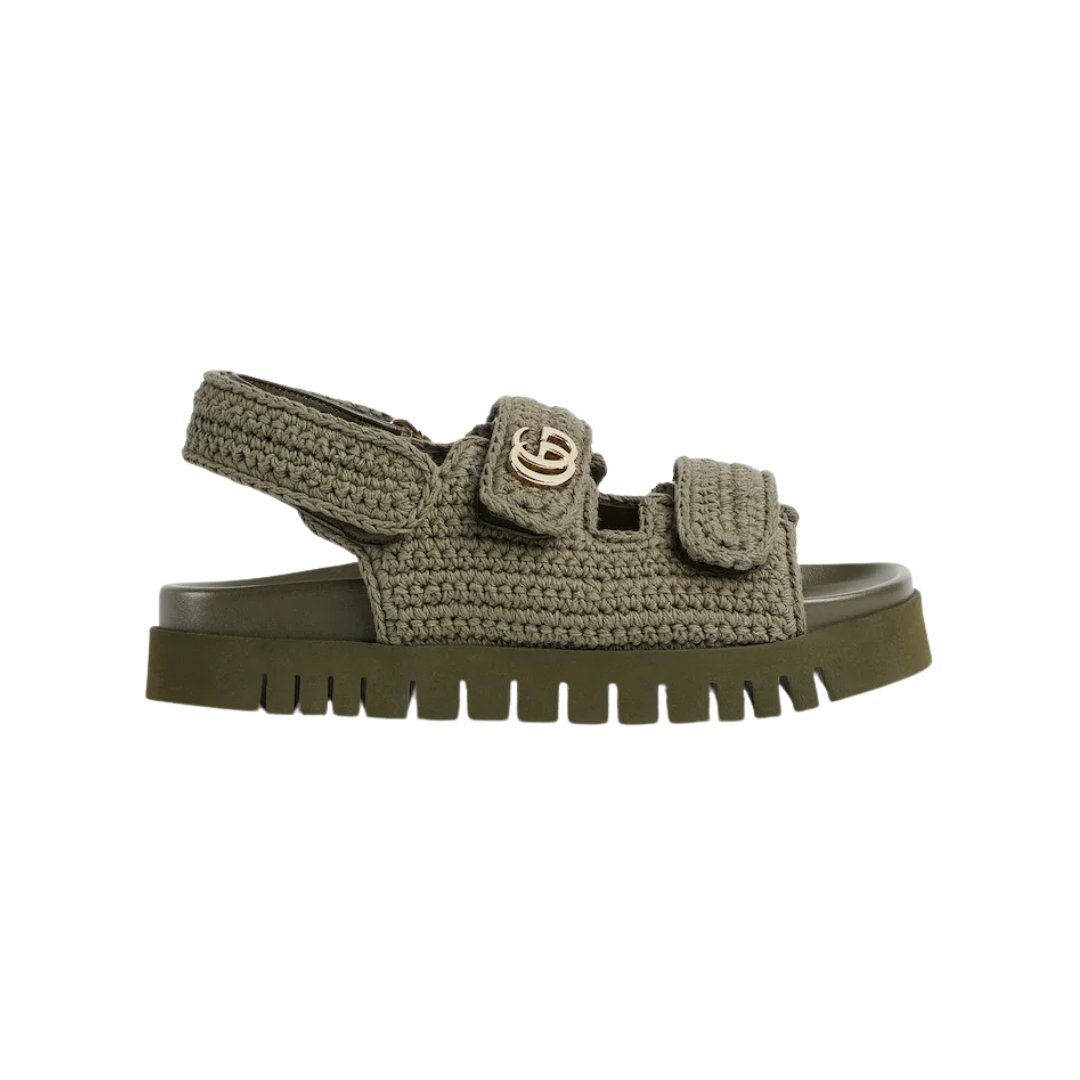 Sandal Dunkelgrün