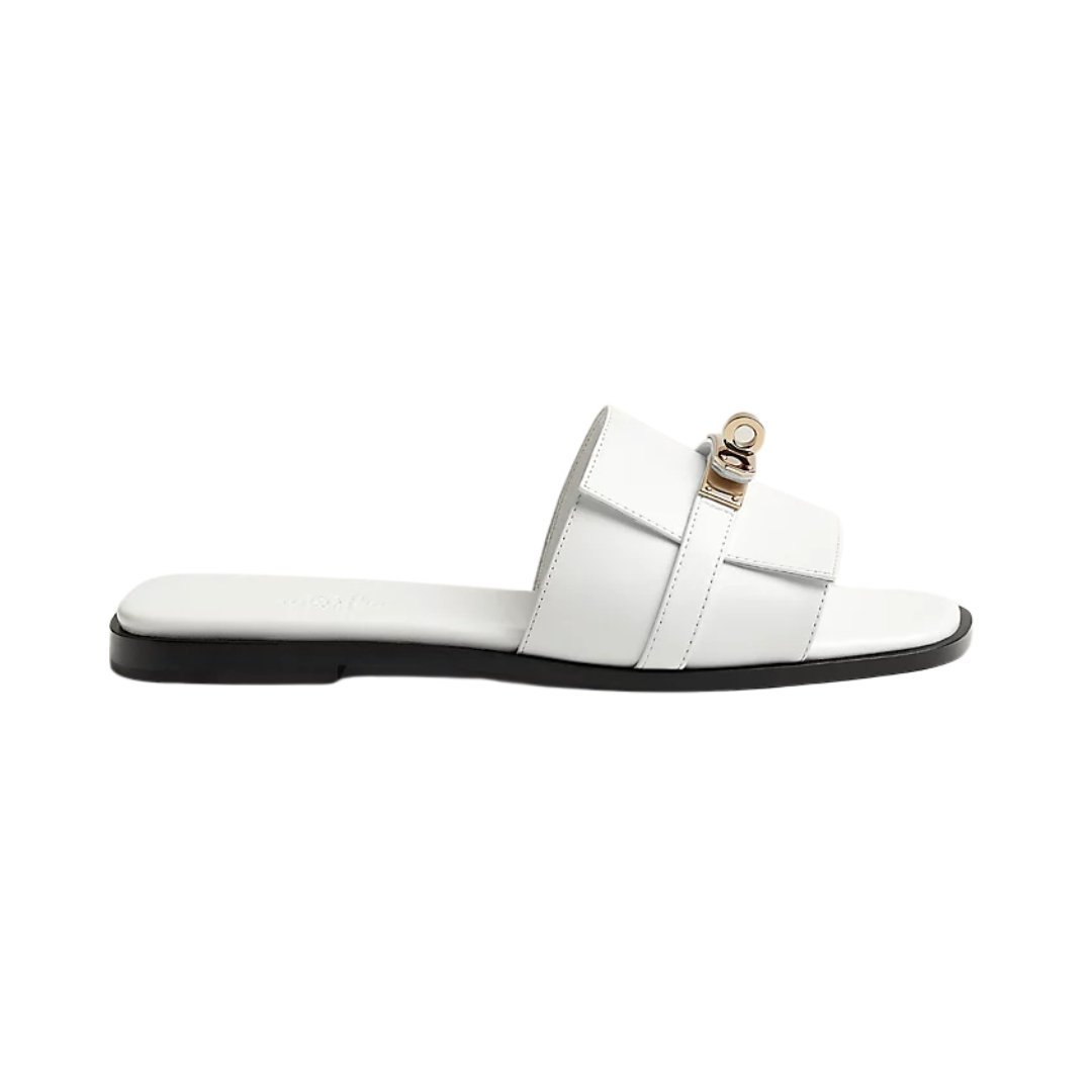 Giulia Sandal Weiß/Schwarz