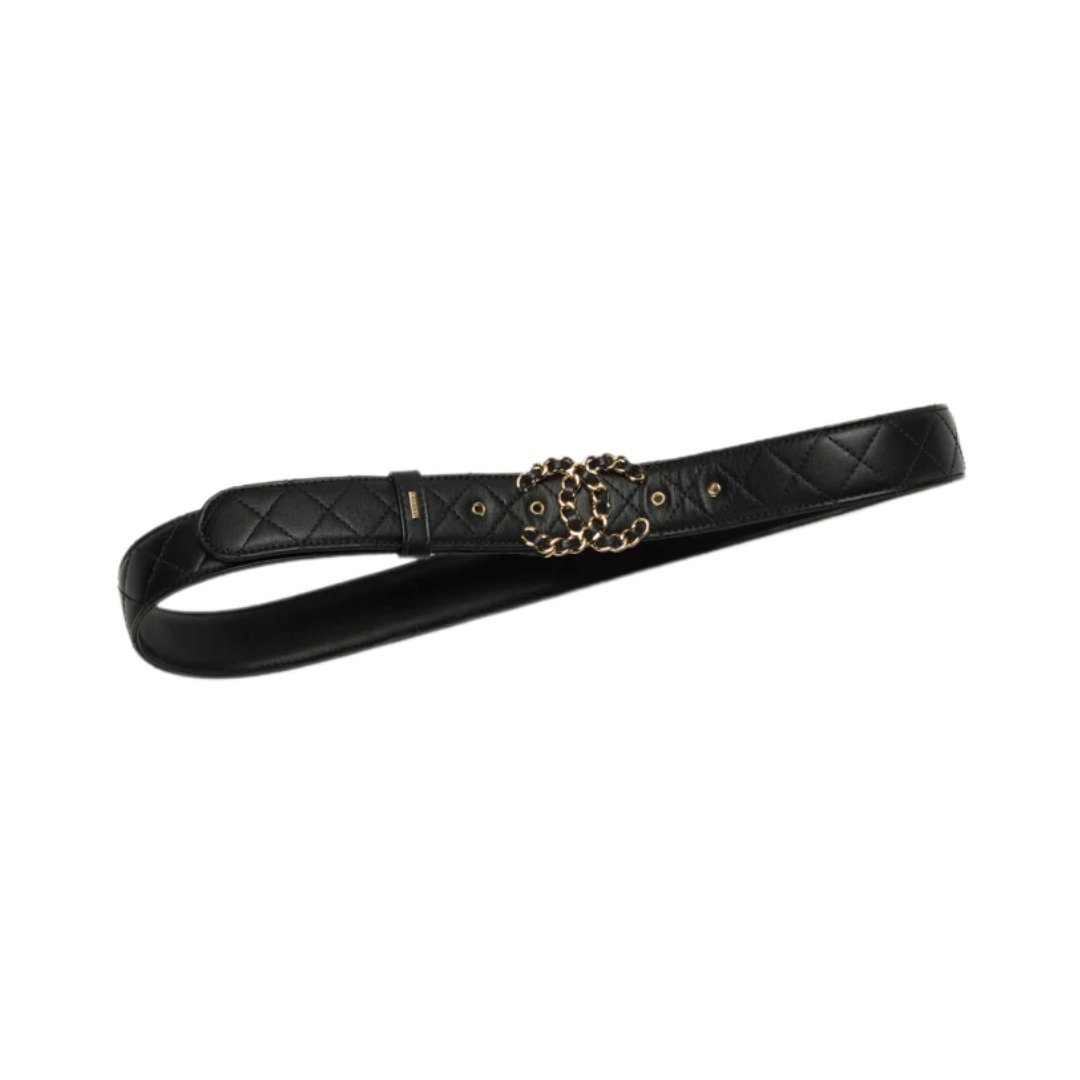 Belt Schwarz/Goldfarben