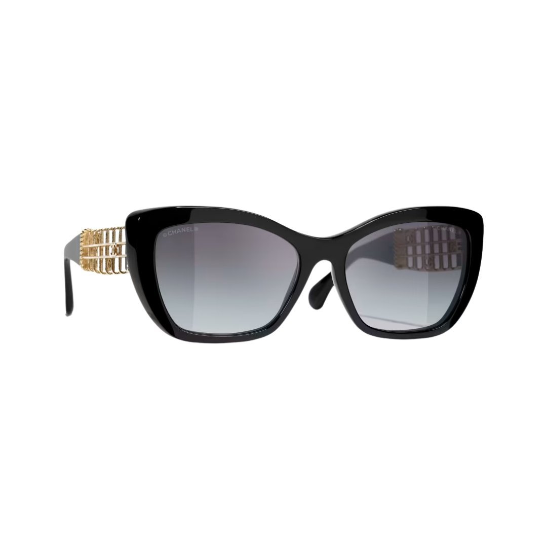 Cat Eye Schwarz/Grau