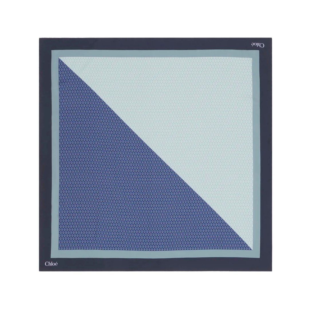 Foulard Blau