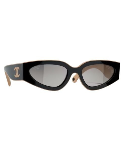 Cat Eye  Schwarz/Beige