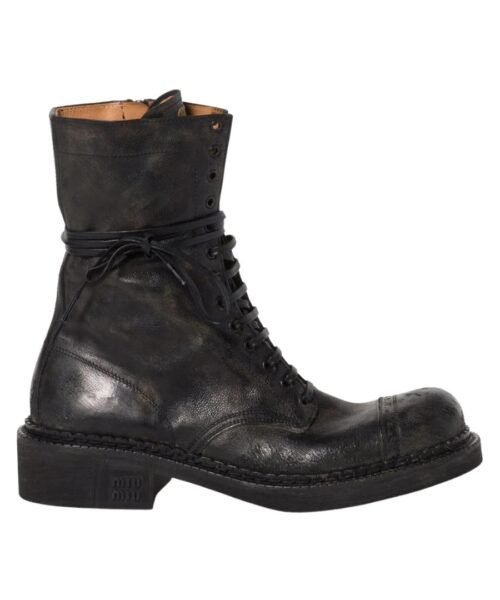 Schn?rleder Schwarz 3.5cm