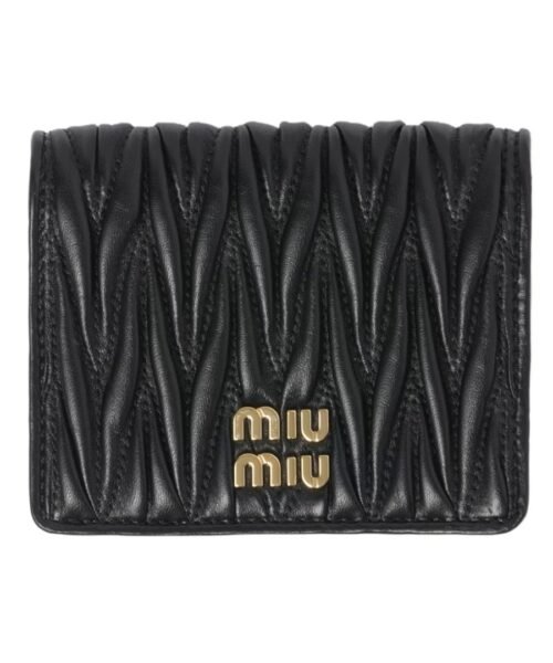 Matelass?-Nappa-Leder Schwarz 7.8cm