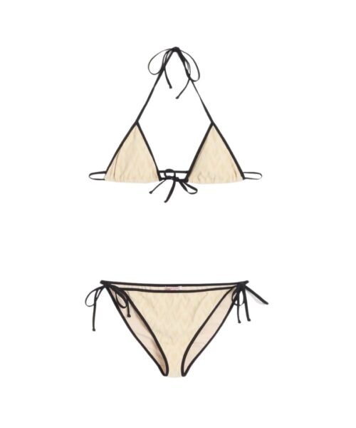 Lycra Bikini Birke/Elfenbein