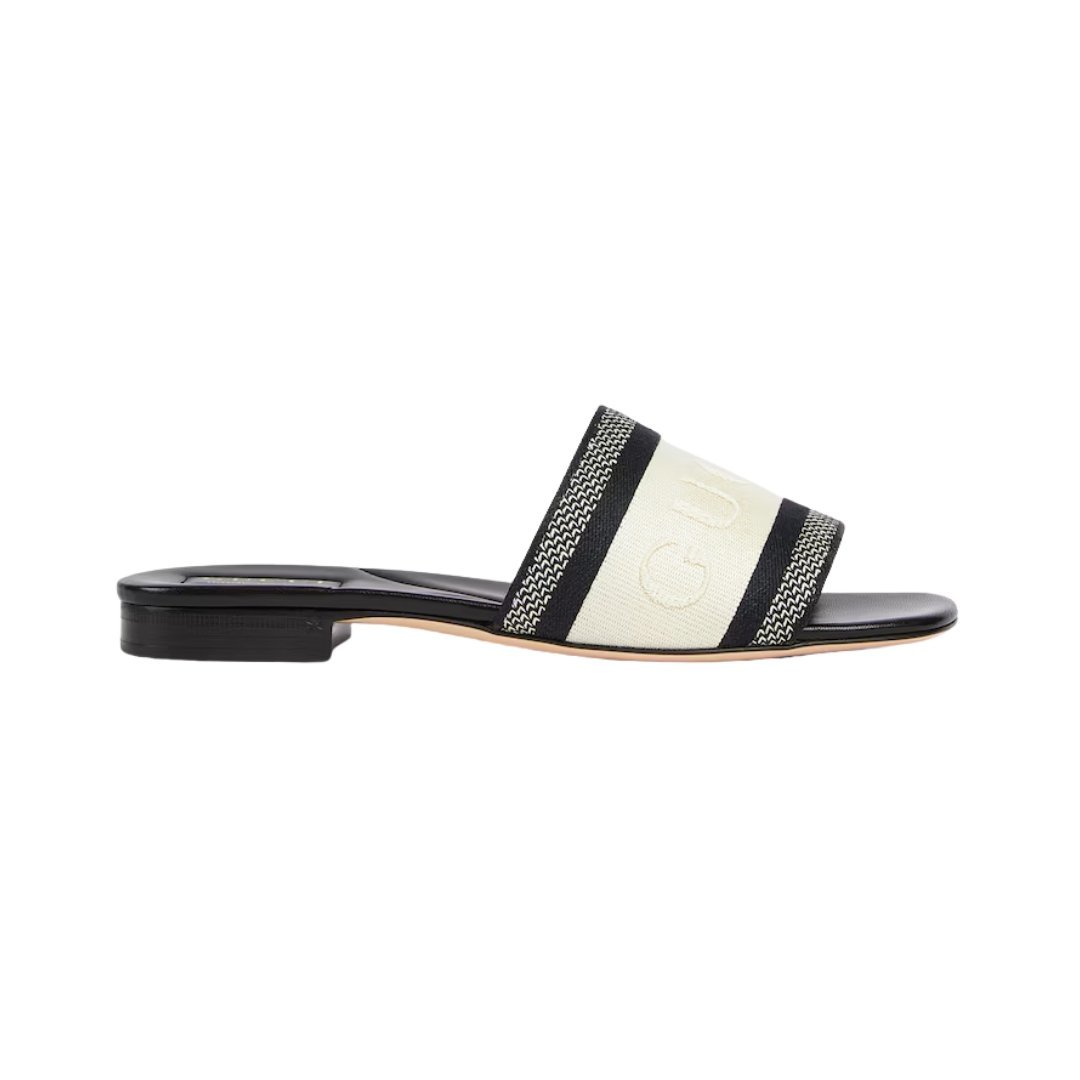 Flip Flops Schwarz/Weiß