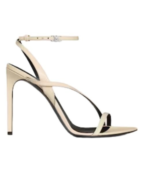 Ava Triomphe Stiletto-Sandal in Patentkalbsleder