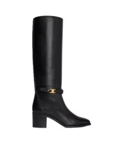 Garance Triomphe Strap High Boot in Kalbsleder
