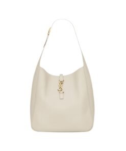 Le 5 ? 7 Supple Large aus genarbtem Leder 30cm