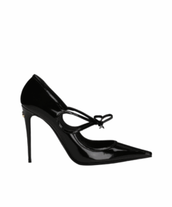 Poliertes Kalbsleder Pumps 10.5cm