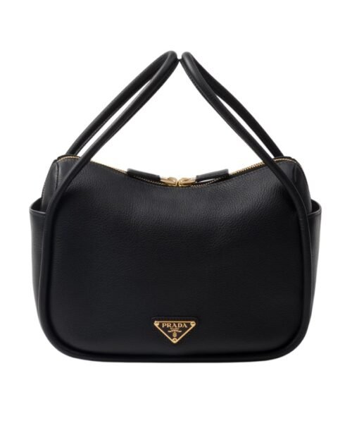 Darling Lederhandtasche in Schwarz 18cm