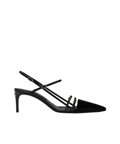 Lackleder Slingbacks 6cm