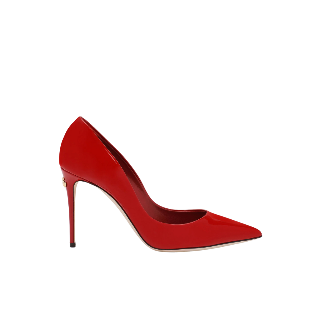 Lackleder Pumps 9cm