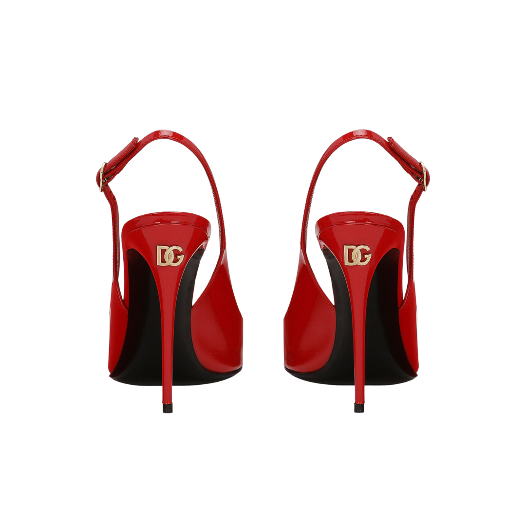 Lackleder Slingbacks 10.5 – Bild 4