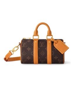 Keepall Schultergurt Andere Monogrammleder 25cm