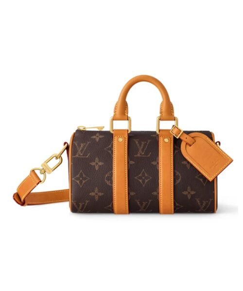 Keepall Schultergurt Andere Monogrammleder 25cm