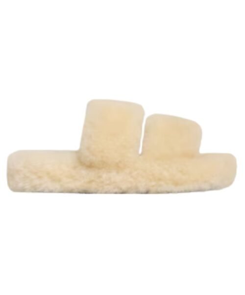 Fur Slides Triomphe aus Schafffell