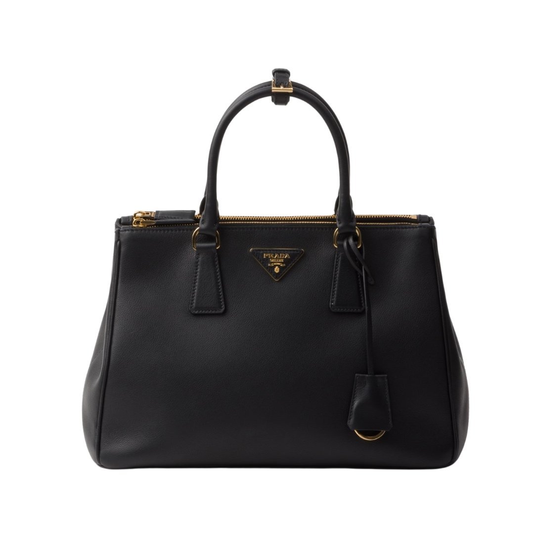 Die schwarze Galleria Ledertasche 22.5cm