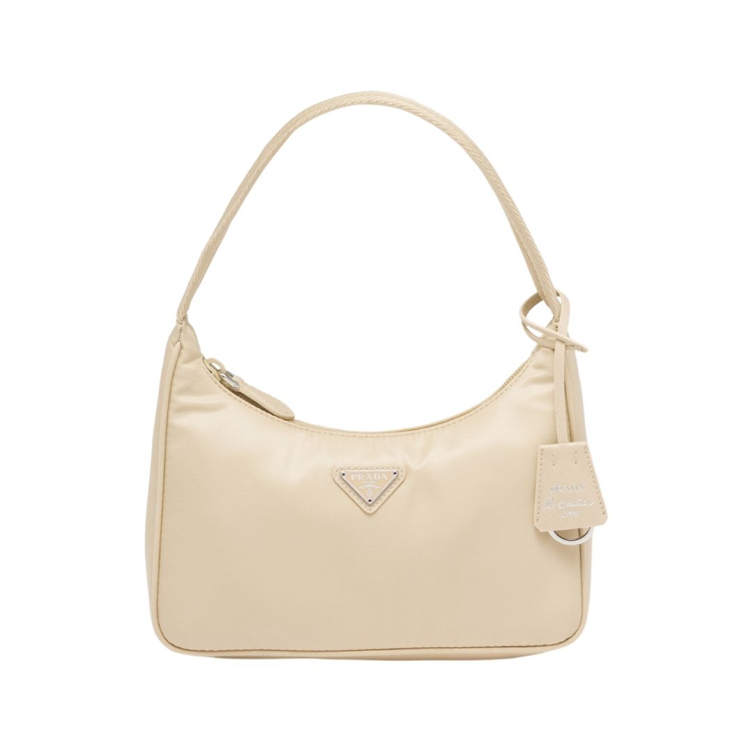 Re-Nylon Mini in Wüstenbeige 17cm
