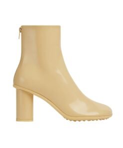 Leder-Stiefeletten mit Gummisohle 7.5