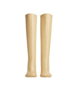 Alternative view of Leder-Kniestiefel mit Gummisohle 9cm