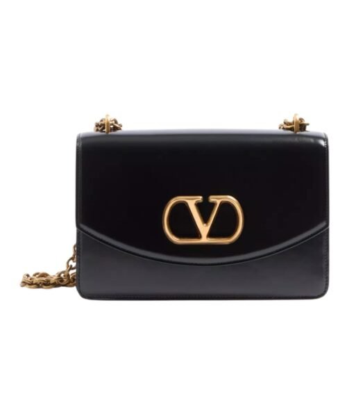 VAIN SCHULTERTASCHE AUS GLANZKALBSLEDER 24