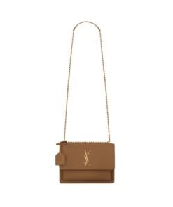 Sunset Medium aus glattem Leder 24cm
