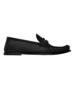 Loafer aus glattem Leder