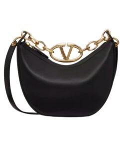 VLOGO moon mini hobo schwarz 20cm