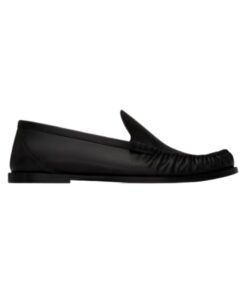 Loafers aus glattem Leder