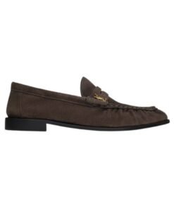 Le Loafer Penny Slippers aus Wildleder
