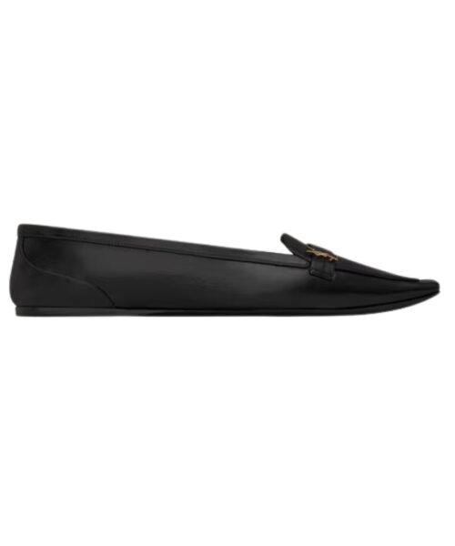 Poppy Ballerinas aus glattem Leder