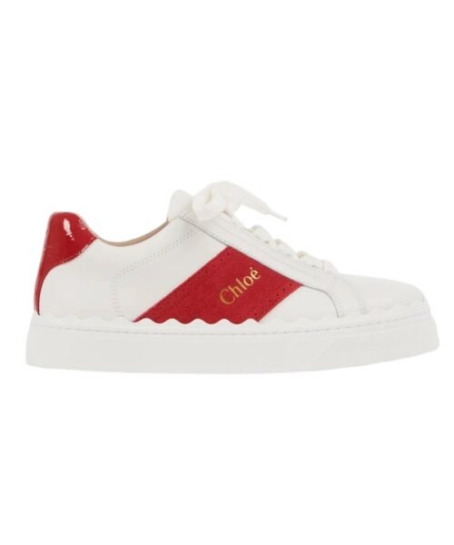 Low-Top aus Leder