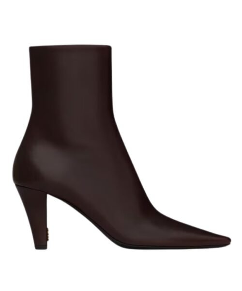 Jill Stiefeletten aus glattem Leder 7.5cm