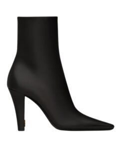 Jill Stiefeletten aus glattem Leder 9.4cm